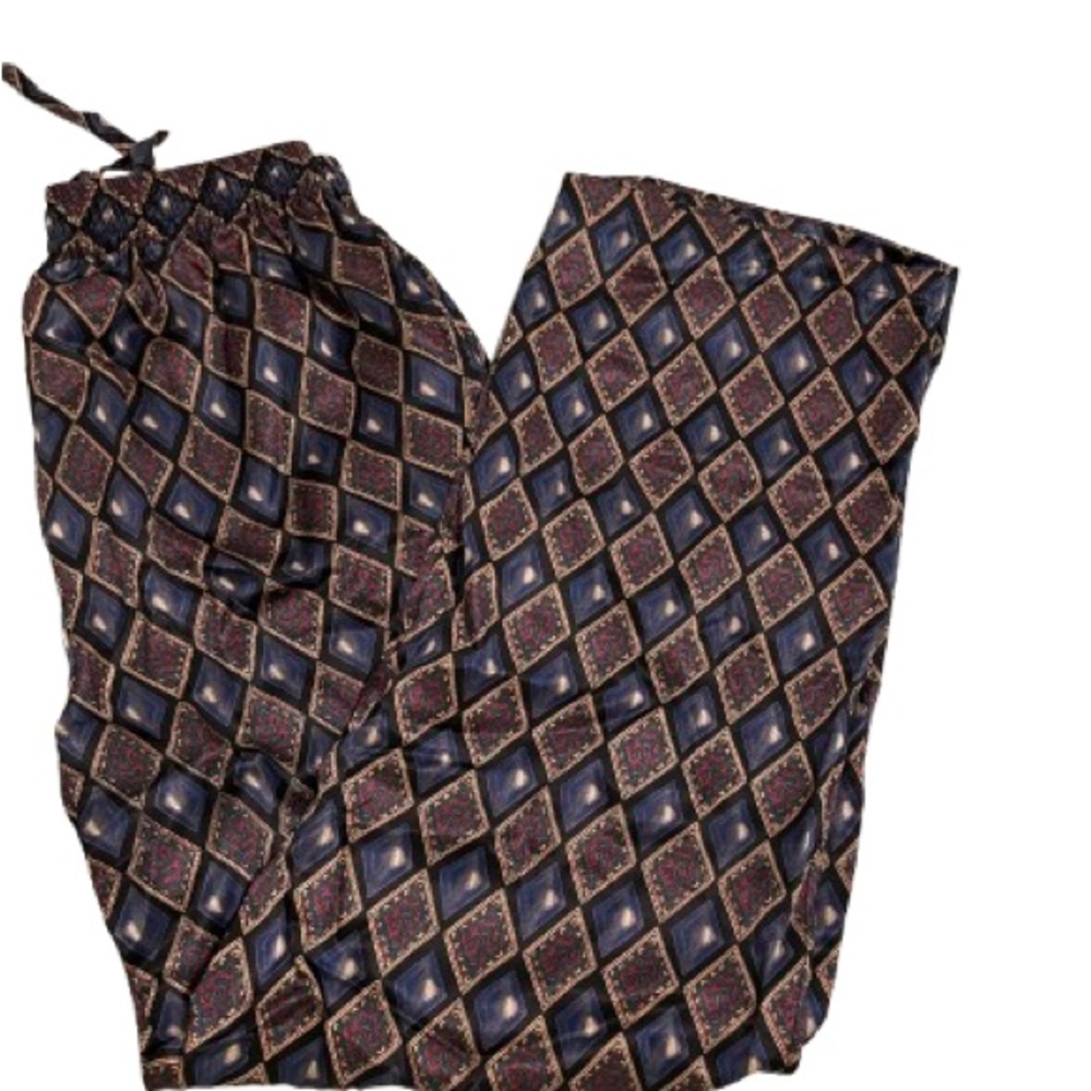 Vintage Reckless Silk PJ Bottom Pants Sz S - L